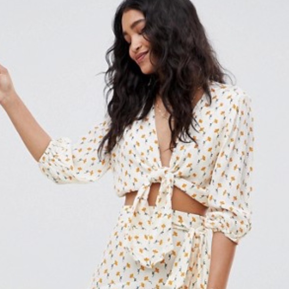 Faithful The Brand La Guardia Top Floral Print S - Picture 3 of 15